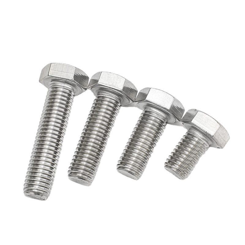 FAST Stainless steel A2 A4  hex bolt fasteners hex head screws M5 M6 M8 M10  DIN933