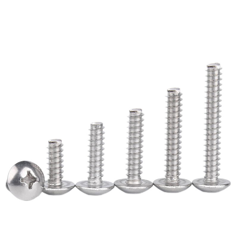 Mushroom Head Flat Tail Wood Screw Umbrella Head Tapping Screw JISB1122T