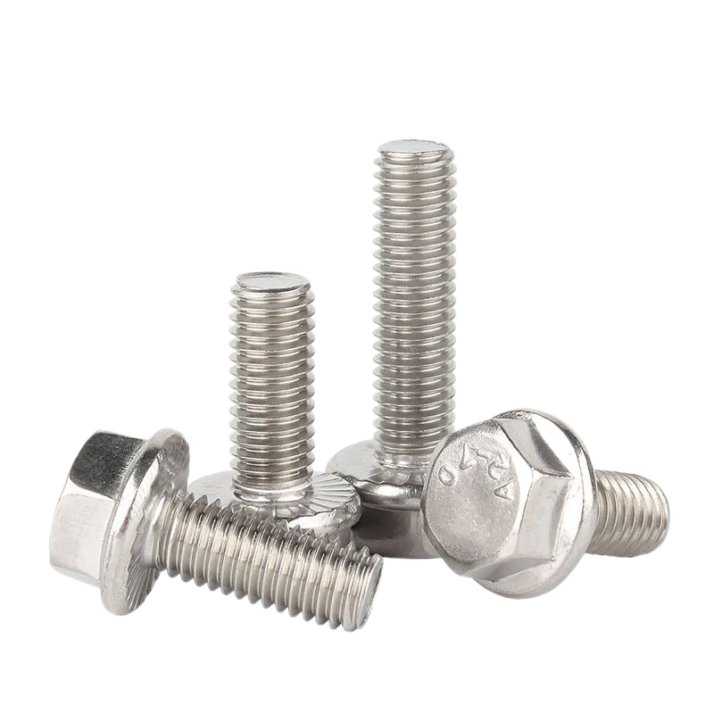 Serrated Hex Flange Surfaces Bolt GB5787 for Motorcycle Flange Cap Head Screw Bolt