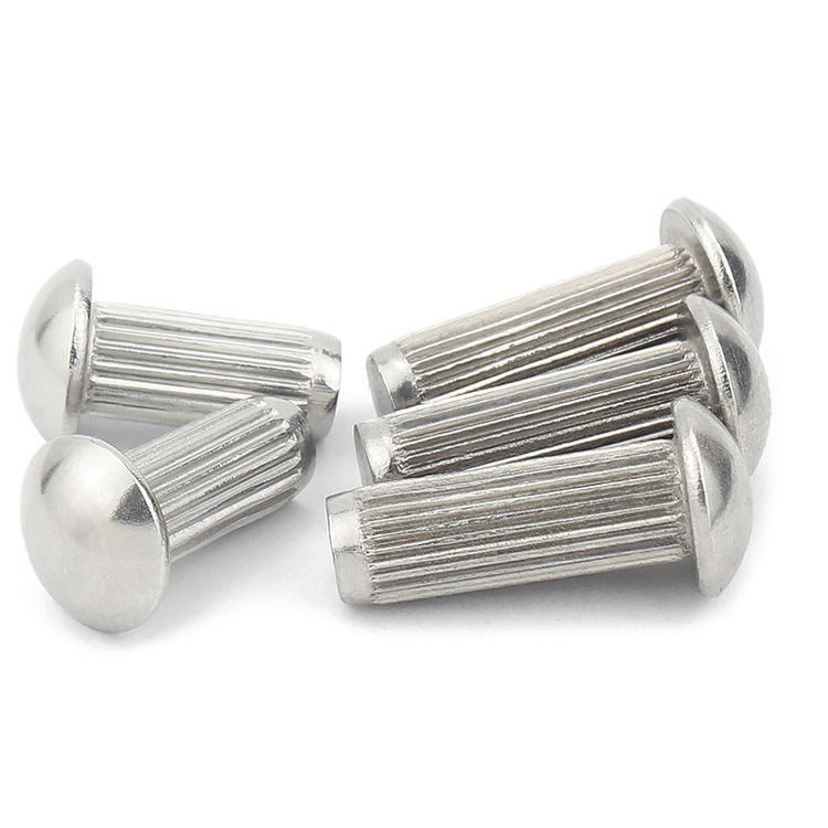 Standard Specifications Mushroom Head 304 Stainless steel Knurled Rivets