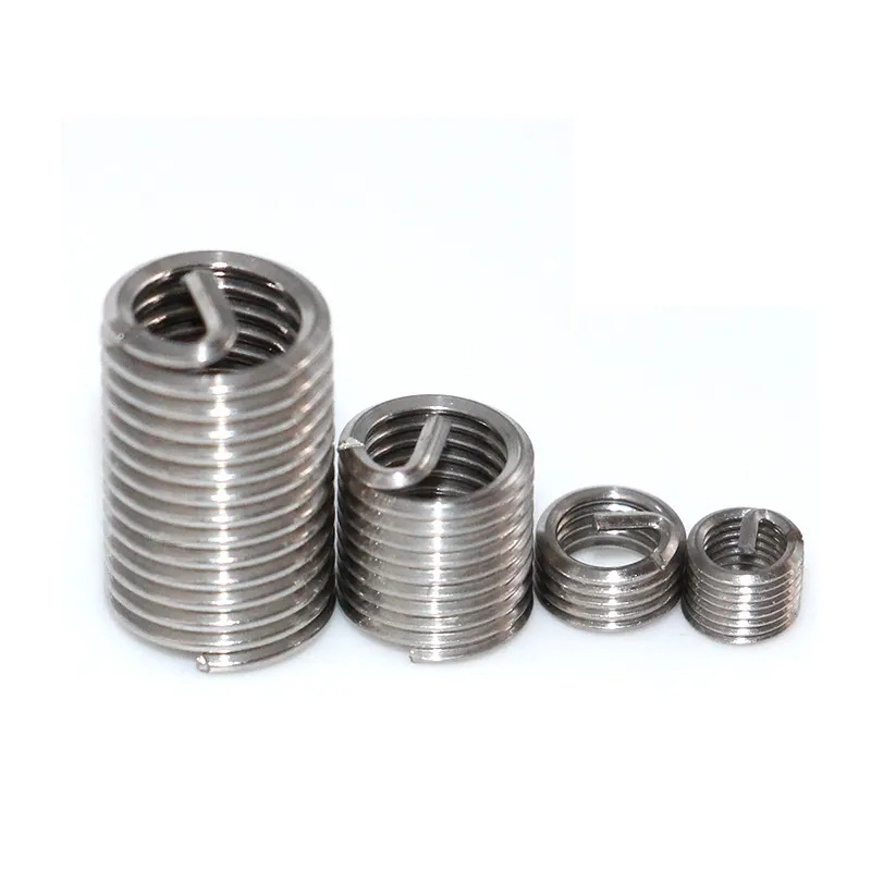 M4M5M6M7M8M10M12M14M16Coarse stainless steel ordinary screw sleeve steel wire screw sleeve GB24425.1