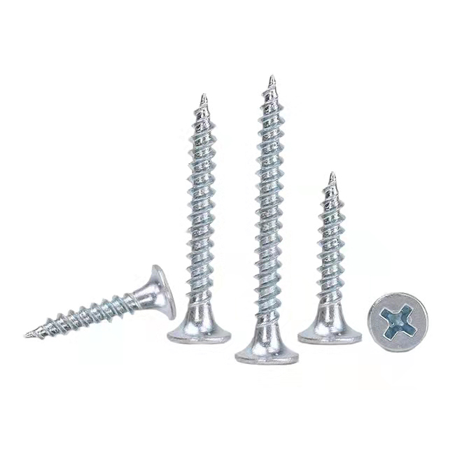 High Quality Galvanized Black Phosphate Gypsum Drywall Screws For Metal and Wood