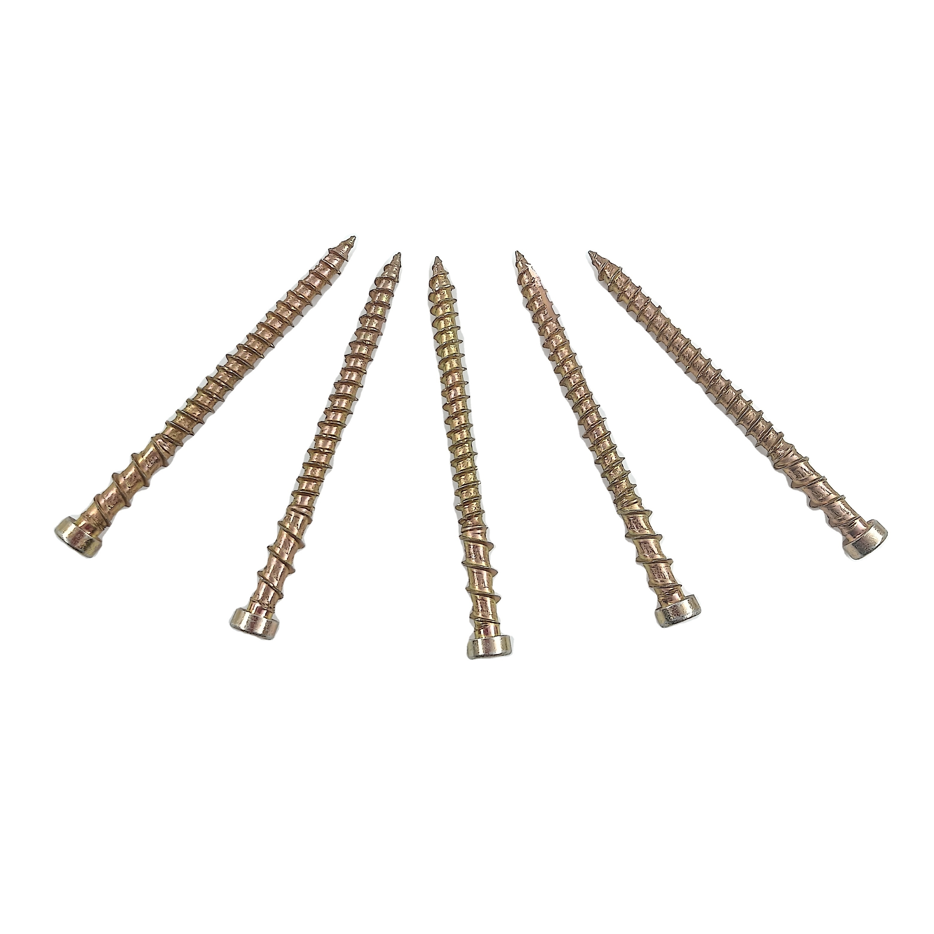 China High Quality New Design different threads Carbon Steel Torx square head wood deck screw for wood Tapping Zinc Plated