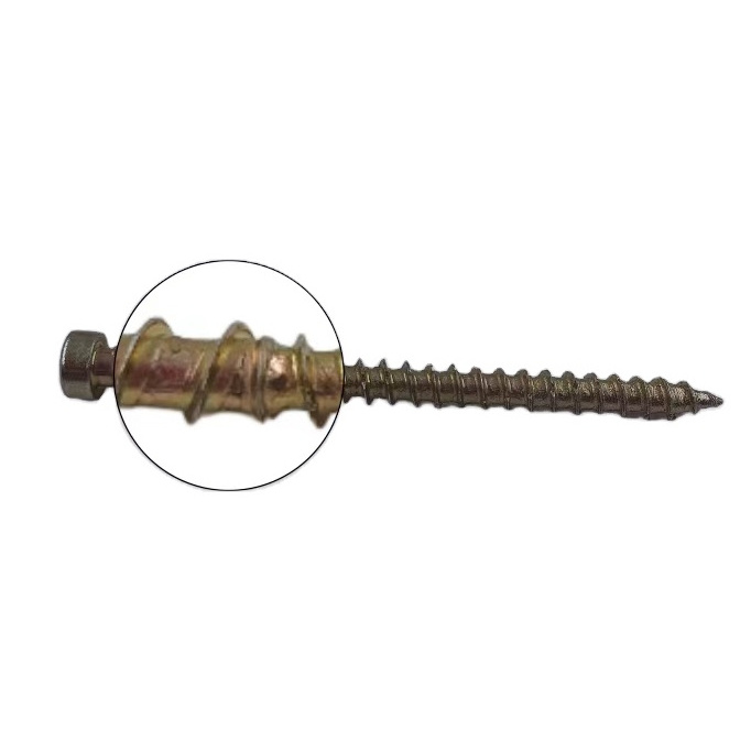 China High Quality New Design different threads Carbon Steel Torx square head wood deck screw for wood Tapping Zinc Plated