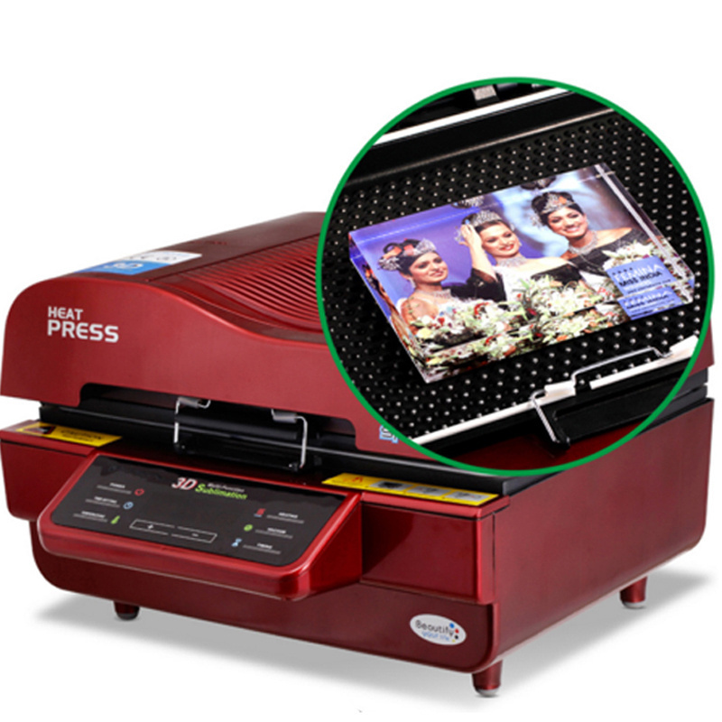 Promotion ST-3042 3D Sublimation Heat Press Printer 3D Vacuum Heat Press Machine for Cases Mugs Plates Glasses