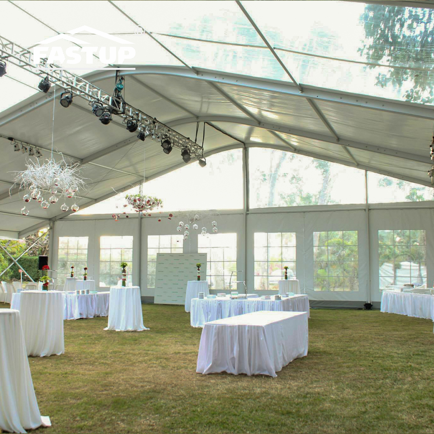 Chapiteau De Mariag Concert Catering Tent With Decoration Carpas Para Eventos with Flooring Lining 3x3 20x20 20X30 20x40