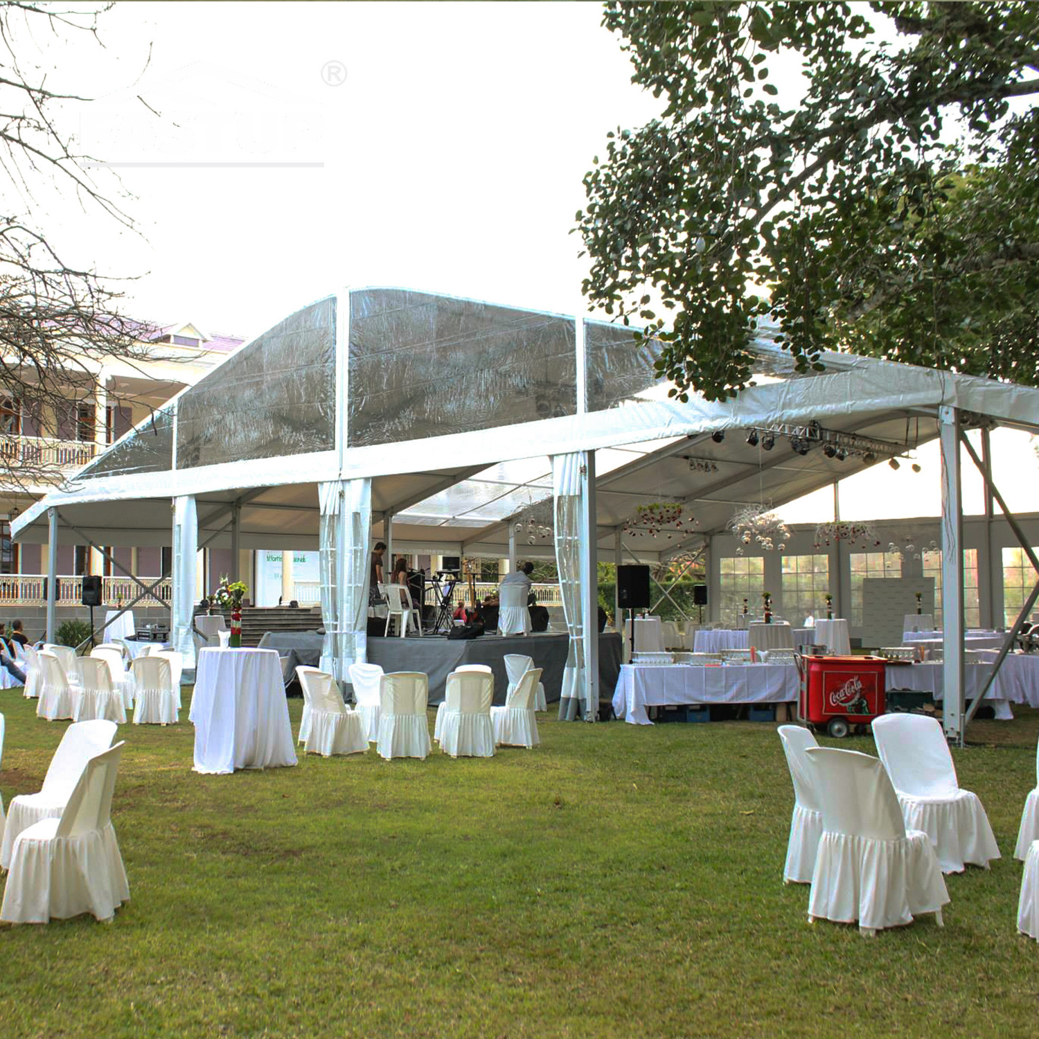 Chapiteau De Mariag Concert Catering Tent With Decoration Carpas Para Eventos with Flooring Lining 3x3 20x20 20X30 20x40