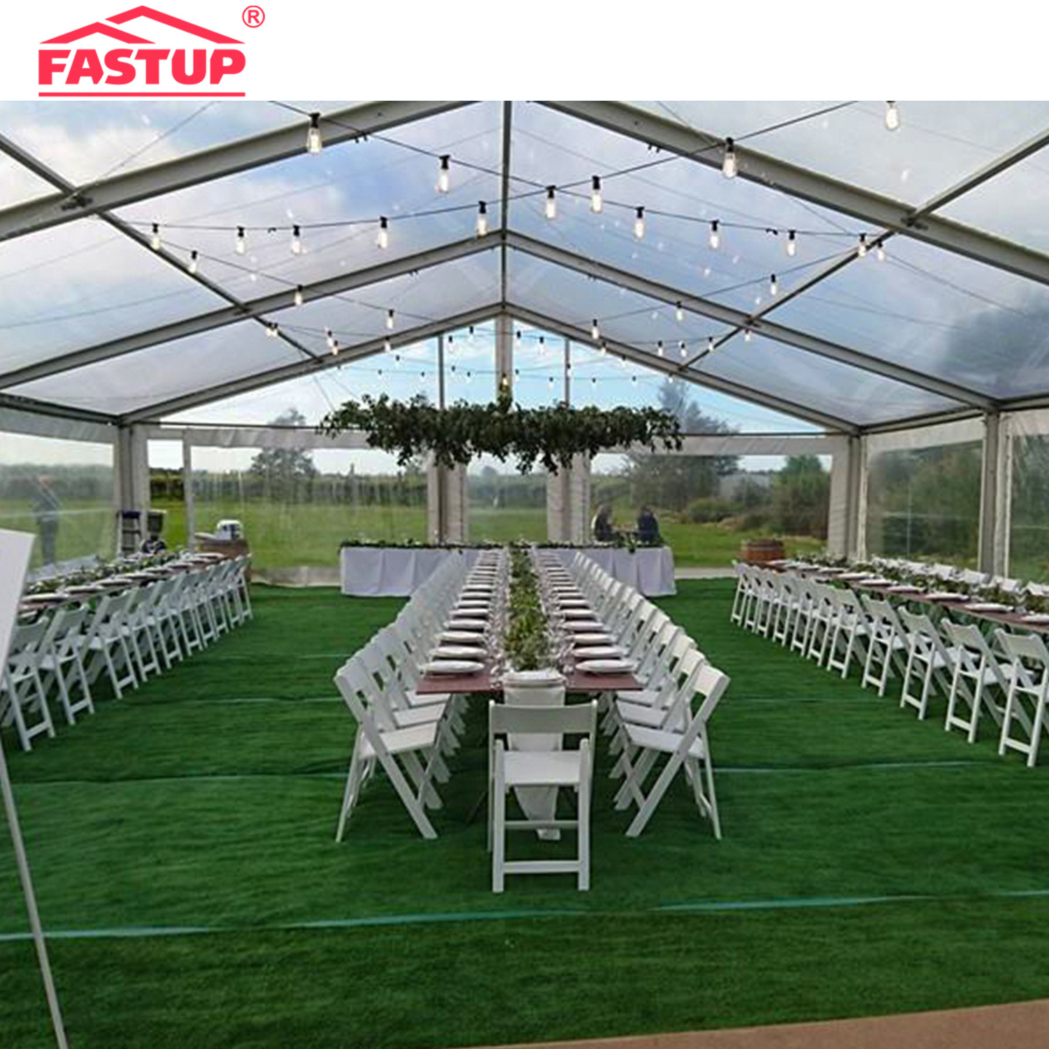 Wedding reception wedding 12x24 airplane hangar beautiful party tent 20x20