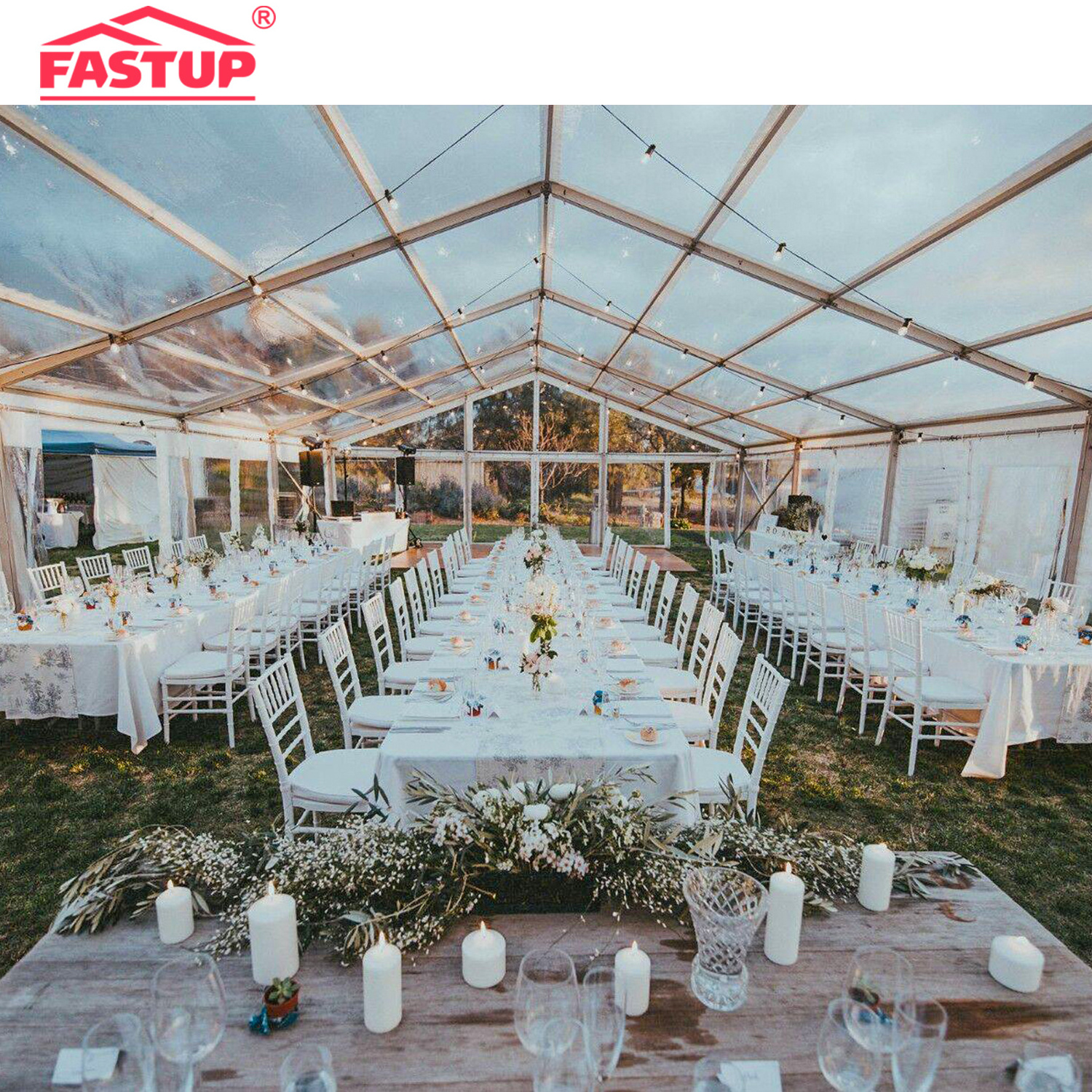 Hot sale aluminum and TUV certificated cheap wedding aluminum party tents large white all kinds of tent circus tent sale