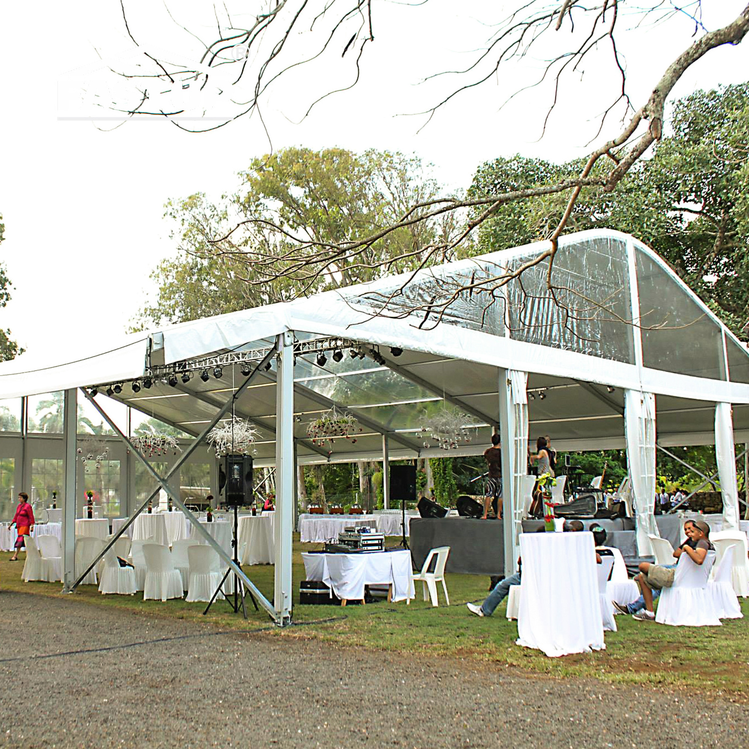 Chapiteau De Mariag Concert Catering Tent With Decoration Carpas Para Eventos with Flooring Lining 3x3 20x20 20X30 20x40