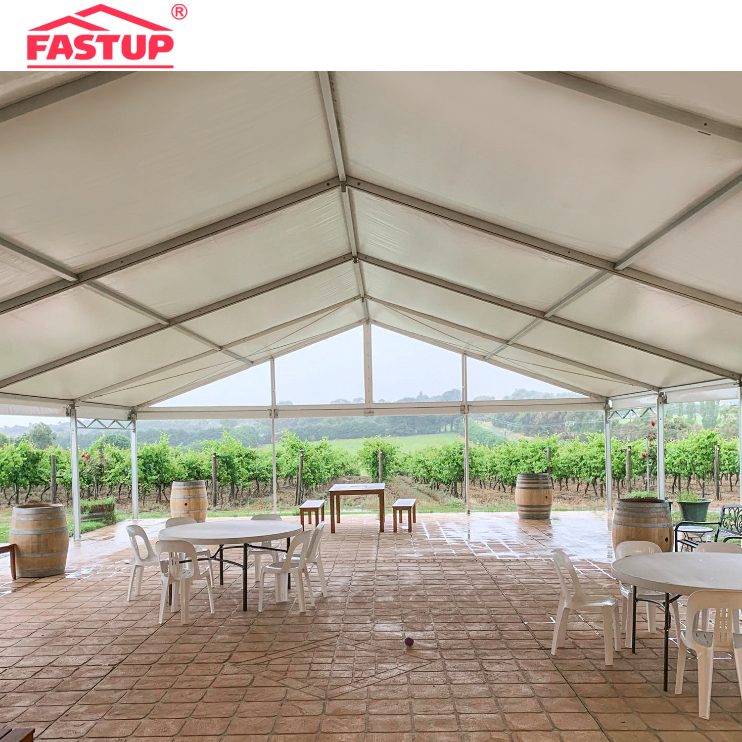 Hot sale aluminum and TUV certificated cheap wedding aluminum party tents large white all kinds of tent circus tent sale