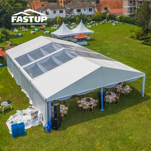 1000 Guests China Indian Clear Wedding Marquee Tents Carpas Para Eventos with Flooring Lining 3x3 20x20 20X30 20x40