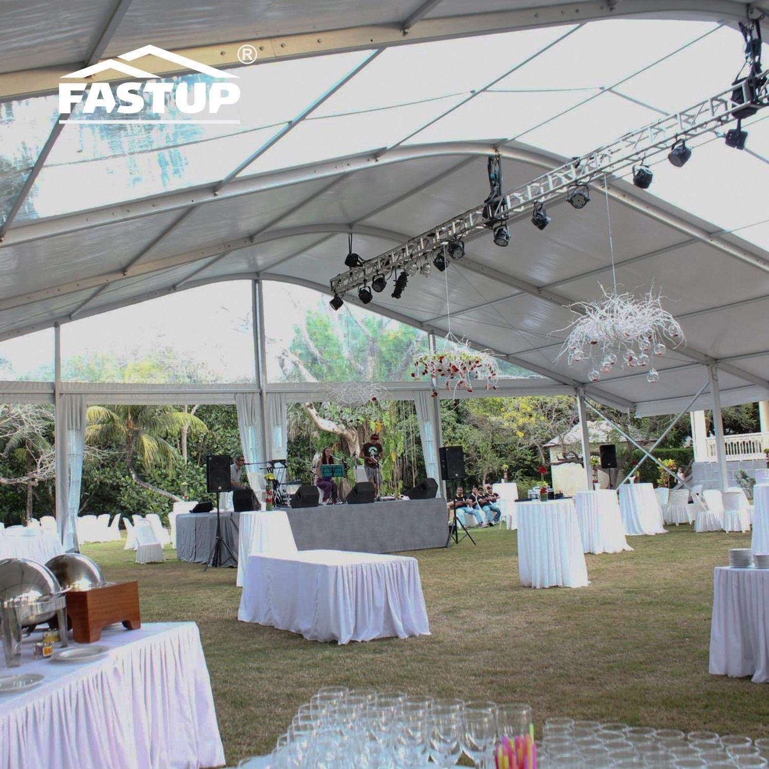 Portable Outdoor Party Event Tents Marquee Wedding Carpas Para Eventos with Flooring Lining 3x3 20x20 20X30 20x40