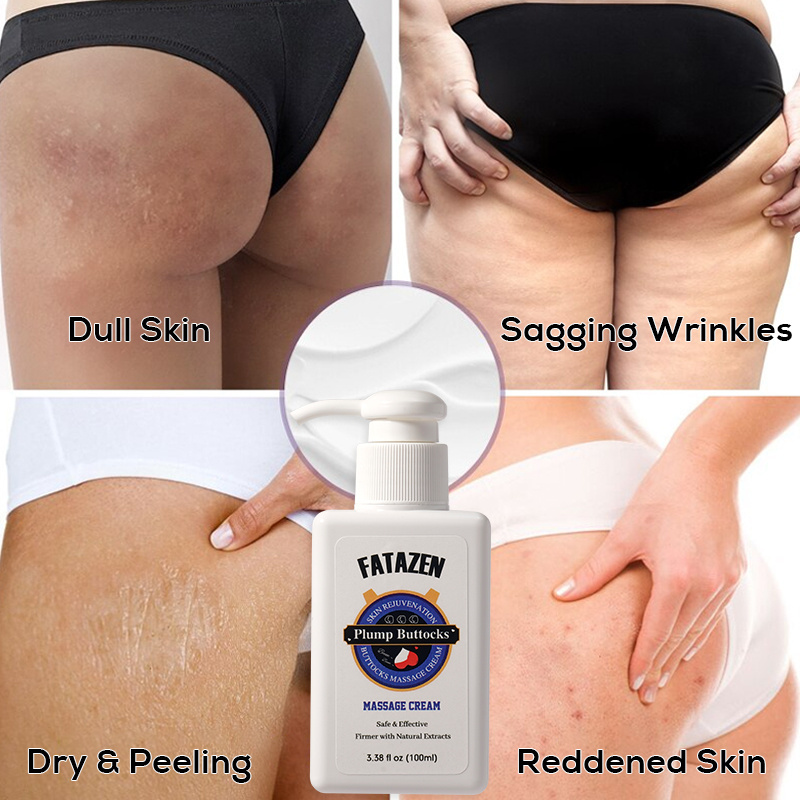 Private Label Organic Women Bigger Buttock Enlargement Body Lotion Lift Firming Plumping Hip Up Massage Butt Enhancement Cream