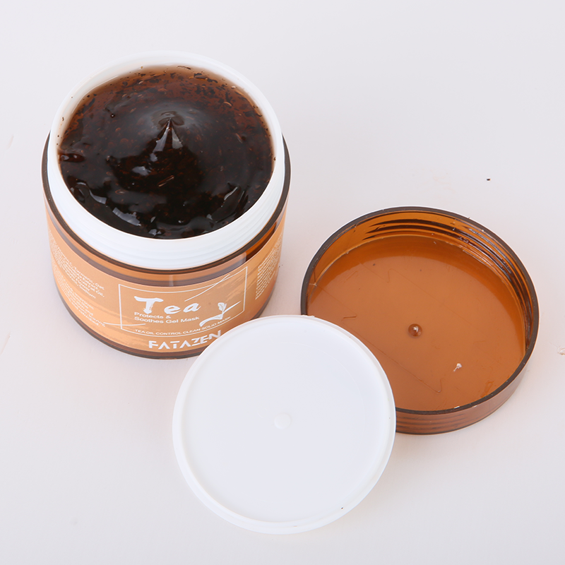 Custom Logo Deep Hydration Black Tea Clay Mask Face Mask Skin Care Products Whitening Smoothing Extract Facial Clay Mask