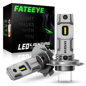 FateEye F8 H7 Led Headlight Bulb hot sale in europe 360 beam canbus free H4 h11 9005 9006 LED headlight bulb for car