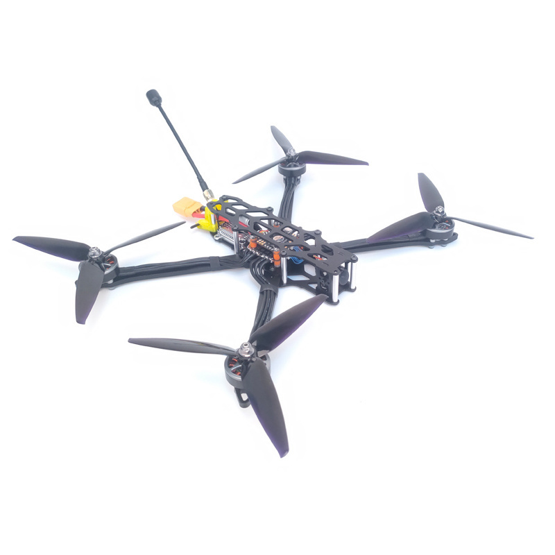 FPV Drone 7inch 20KM VTX 5.8G 2.5W distance 2kg load night vision camera ELRS915 receiver fpv drone kit