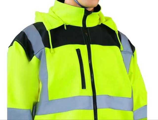 Safety Jacket Wholesale High Quality Light Weight Professional OEM ODM 2023 Men Front Zipper Saftey jacket