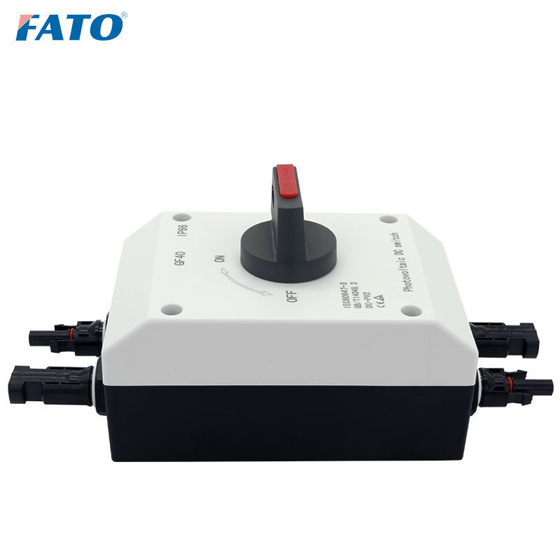 FATO Dc Solar Isolator Switch Pv 1000v 32A 4 Pole Main Switches Outdoor Waterproof Ip66