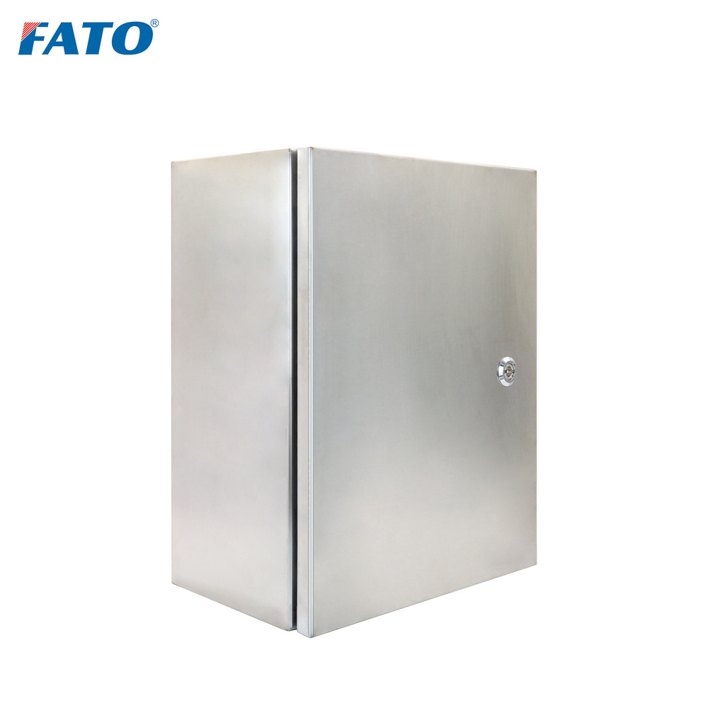 304 Stainless Steel Electrical Enclosures Waterproof Metal Junction Box IP66 Rated Corrosion-Resistant Highly Durable