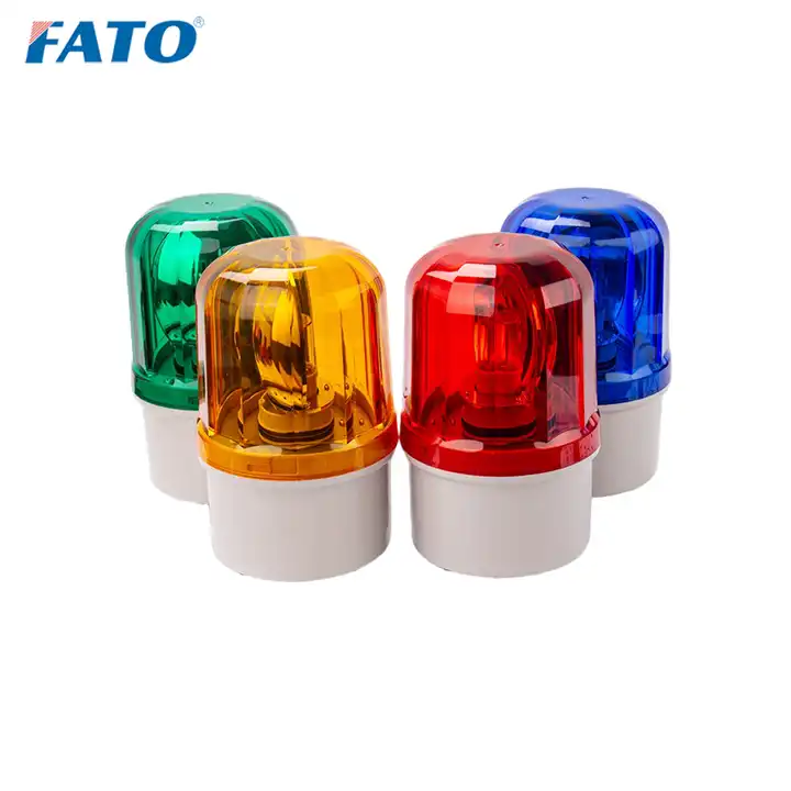 FATO N-1101 Red Yellow Green Blue 85-110/dB Rotator Beacon Light And Lamp Warning Light  For Industrial