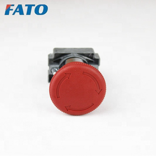 FATO Key Reset Emergency Stop Push Button Switch