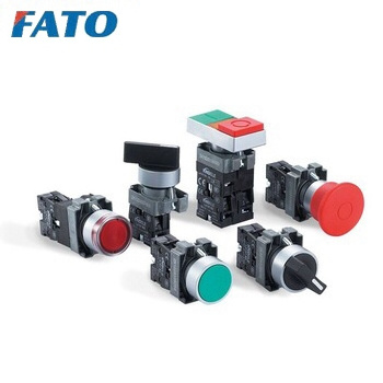 FATO Standard Handle 2/3 Position Selector Push Button Switch