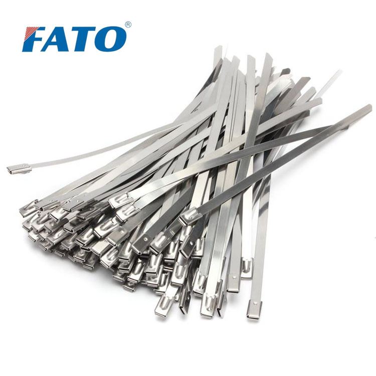 FATO Self-lock thin flexible stainless steel cable ties