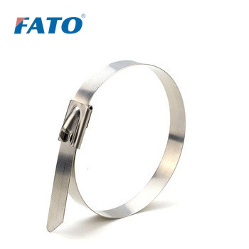 FATO Self-lock thin flexible stainless steel cable ties