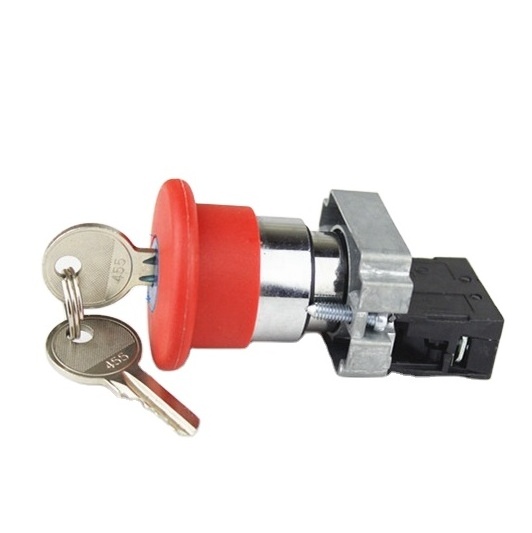 FATO Key Reset Emergency Stop Push Button Switch