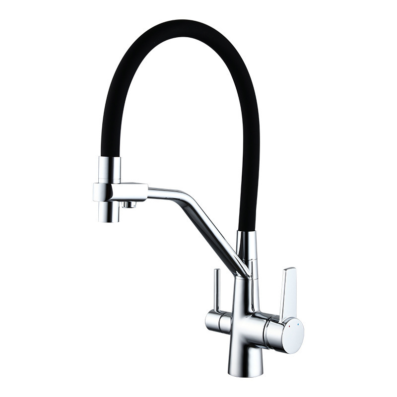 Kitchen Faucet Brass Sink Mixer 3 way kitchen faucets three use