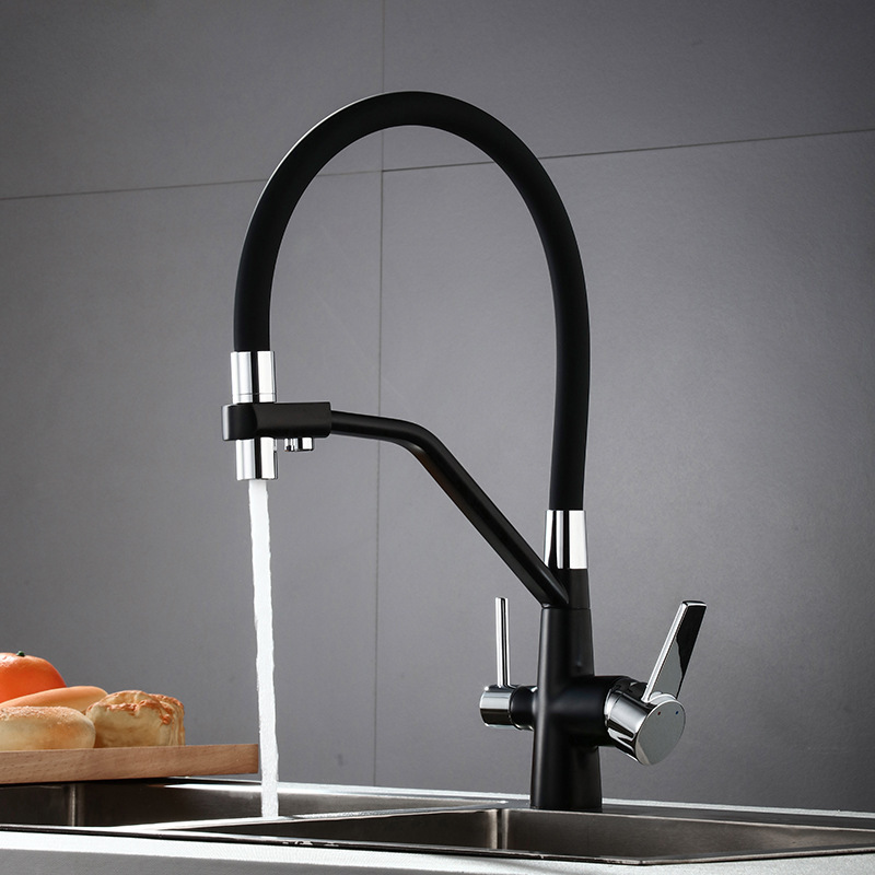 Kitchen Faucet Brass Sink Mixer 3 way kitchen faucets three use