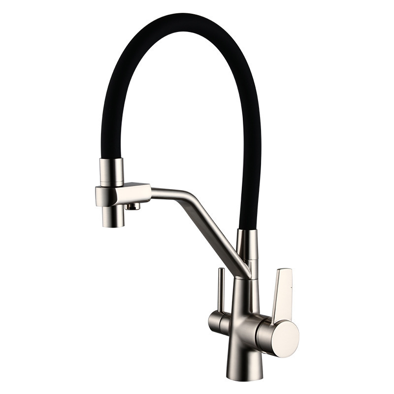 Kitchen Faucet Brass Sink Mixer 3 way kitchen faucets three use