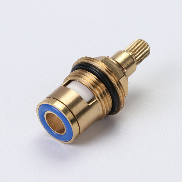 Faucet Brass Cartridge Customized  Mixer Water Tap Stem Tapware Cold Cartridge Hot Water Cartridge