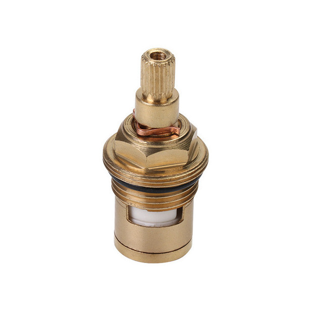 Faucet Brass Cartridge Customized  Mixer Water Tap Stem Tapware Cold Cartridge Hot Water Cartridge