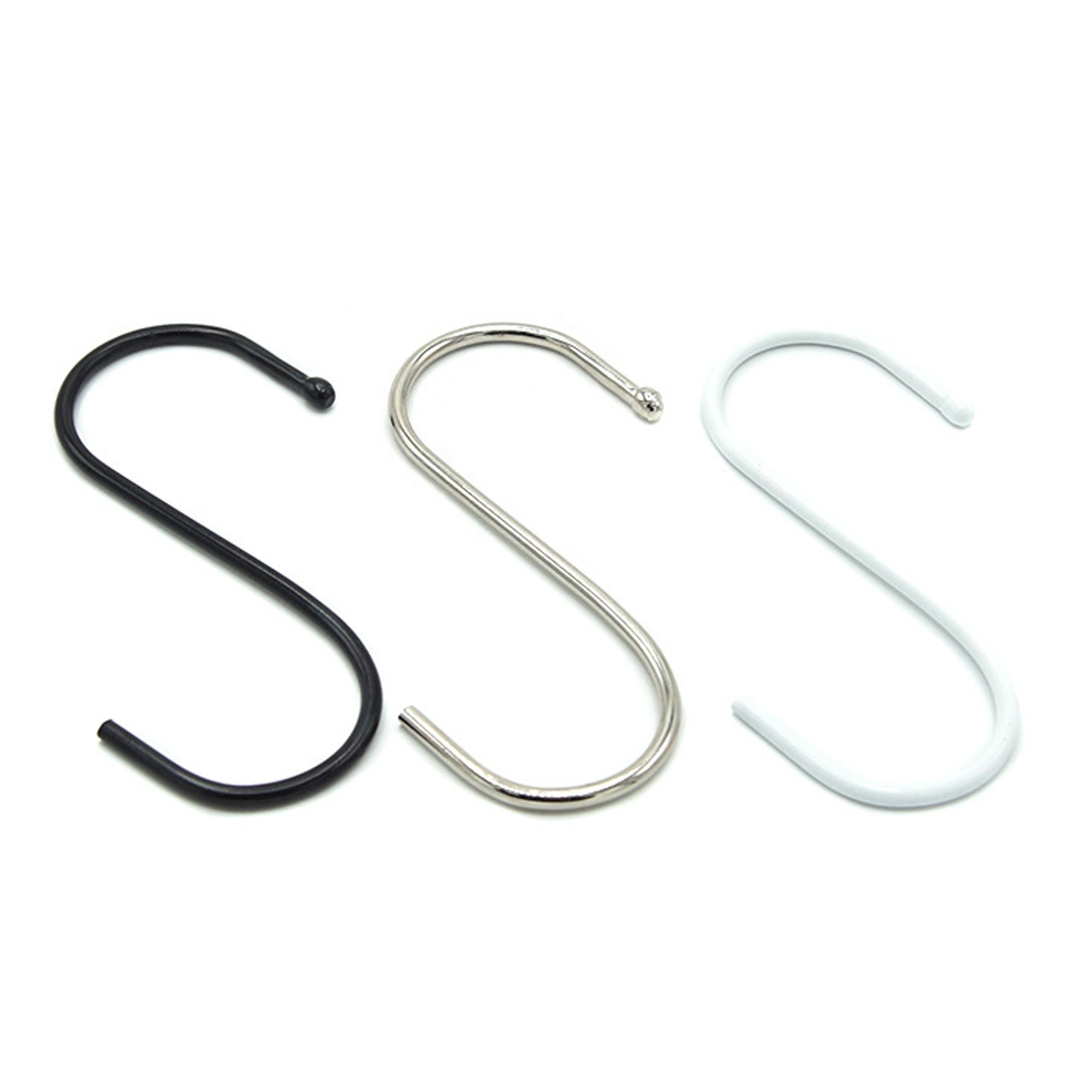 Stainless Steel Pan Pots Plants Garden Kitchen Hooks Metal Hangers Hanging Hooks Heavy Duty S Shaped Hooks