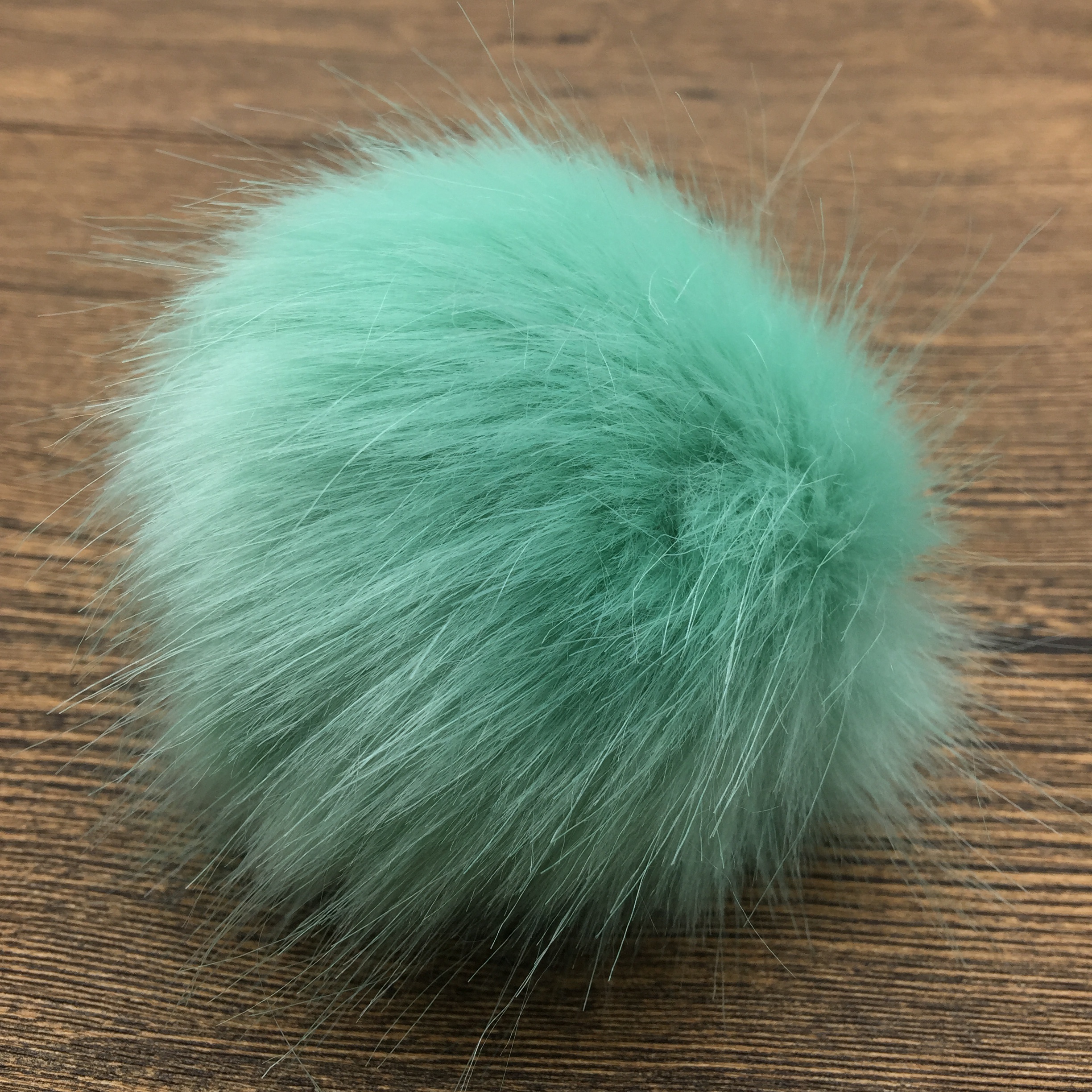 Winter Hats Pom Poms Knitting Hats Keychain DIY Craft Accessory Pompom Ball Faux Fur Pompom Faux Rabbit Fur