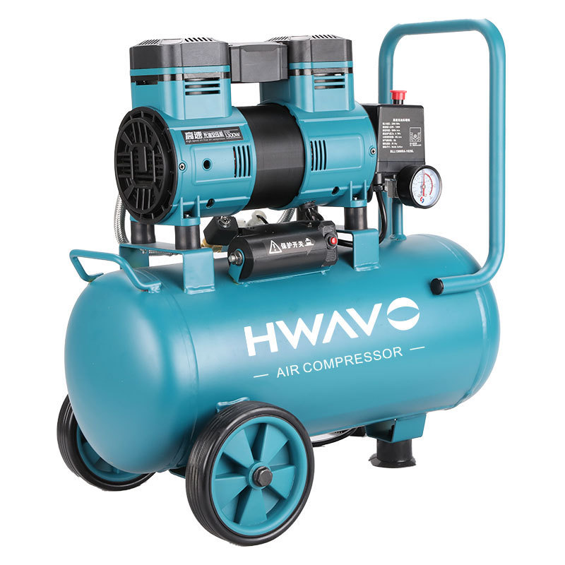 Multi functional industrial compressors piston 1300W/1.75HP high speed oil free air compressor