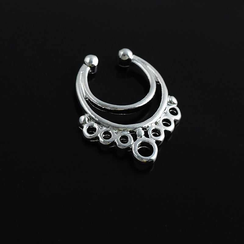 16G Pinchers Surgical Steel Ear Weights Plugs Stretchers Gauged Septum Hoops Horseshoe Buffalo Bull Tapers Nose Piercing /