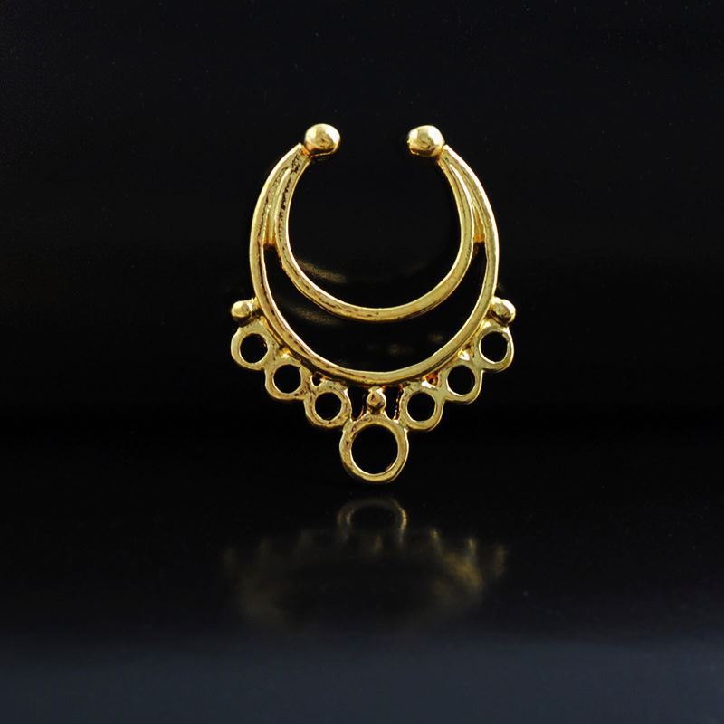 16G Pinchers Surgical Steel Ear Weights Plugs Stretchers Gauged Septum Hoops Horseshoe Buffalo Bull Tapers Nose Piercing /