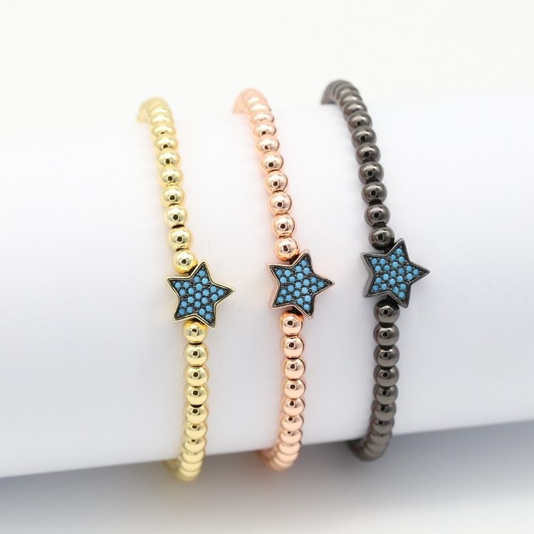 Turkish Evil Eye Bracelet With Color CZ Bracelet