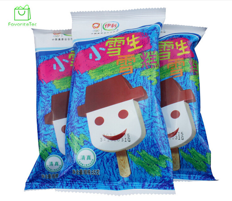 Food Grade Popsicle Plastic Packaging Ice Cream Popsicle Packaging Bag