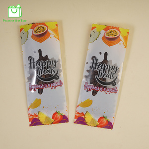 Customized Back Side Seal Bag Popsicle Packaging Bag Frozen Ice Cream Popsicle Plastic Bag