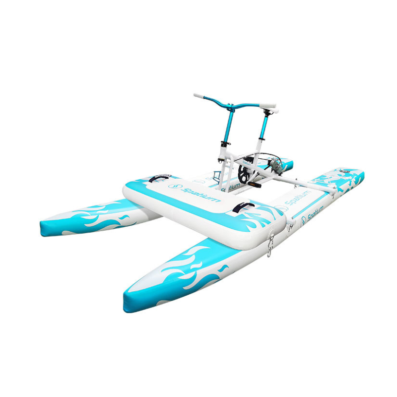 FAVORITE Stock in Eu/Us/Ru/AU warehouse New Style water bike leisure prices foot pedal boats floating bicycle for sale