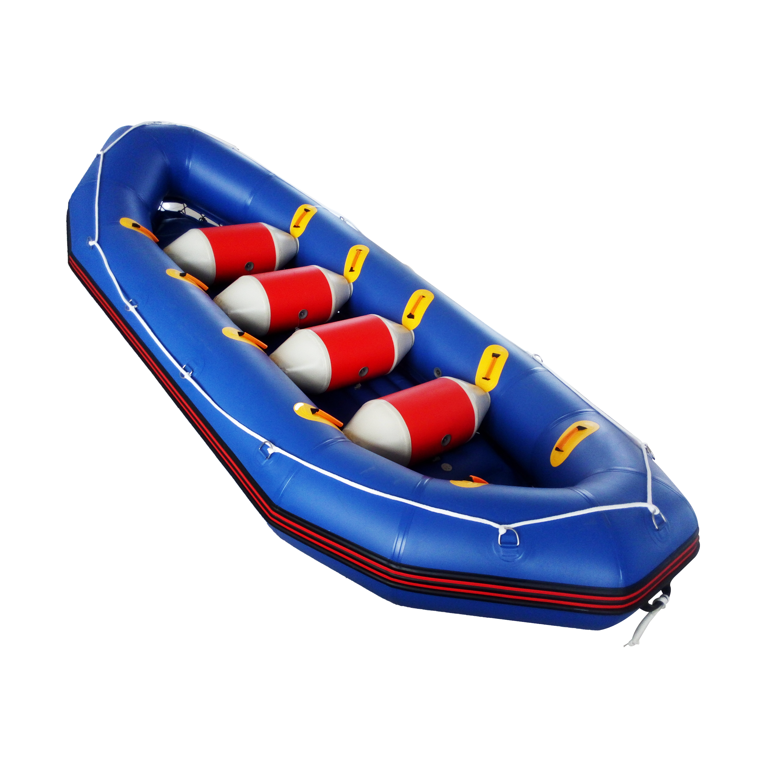 pontoon Raft White Water Hypalon Drop Stitch Rubber River drifting Sale Whitewater Rafting Boat