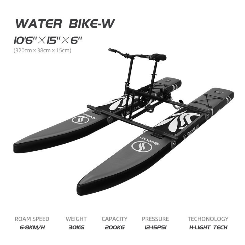 Favorite New Trendy inflatable floating one seated sea cycle Water Bike for sale