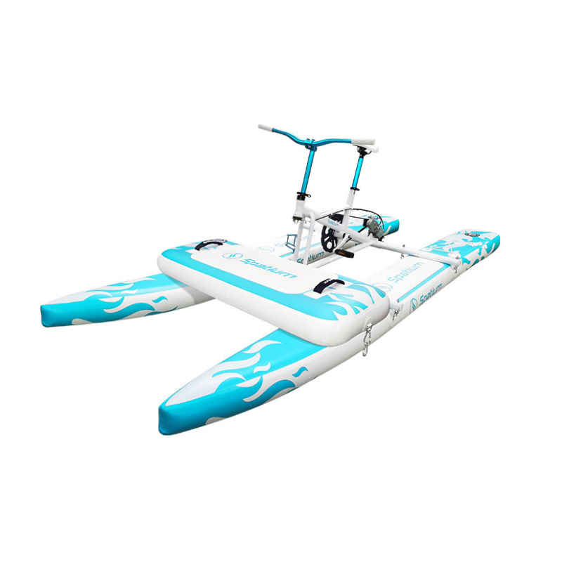 Favorite 2024 New Style leisure water bike water bikes prices foot pedal boats floating for sale