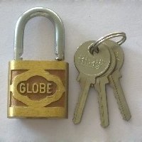 Copper padlock of high security padlock