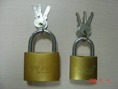 Copper padlock of high security padlock