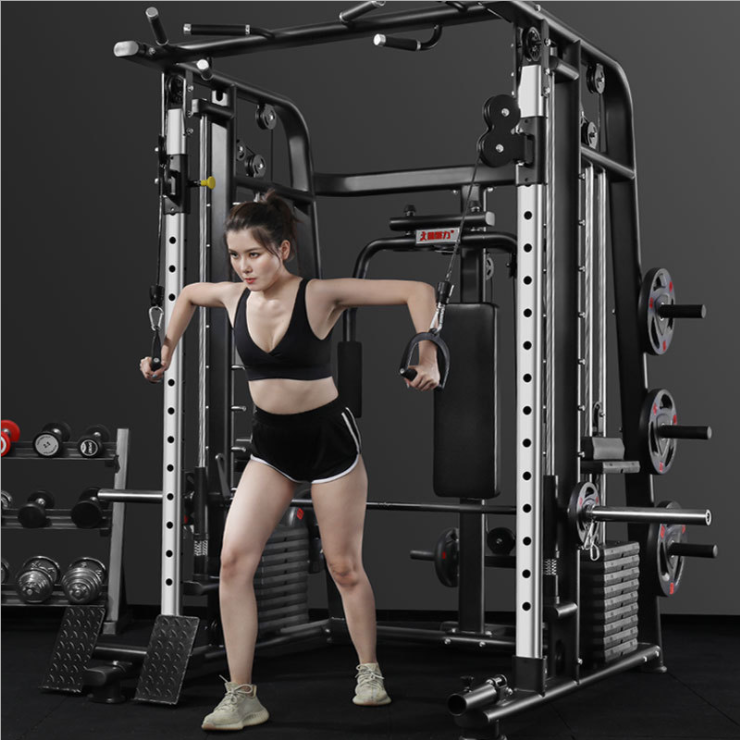 Comprehensive training device  fitness home exercise multifunction gym equipment smith machine